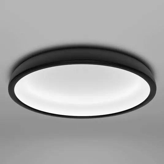 Reflexio LED mennyezeti világítás, Ø 46 cm, fekete Outlet