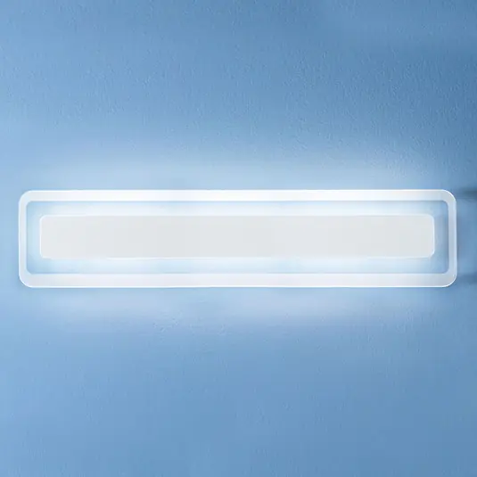 Azonnal elérhető LED fali lámpa Antille fehér 61,4 cm