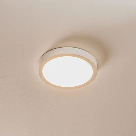 Csak ma LED mennyezeti lámpa Vika, kerek, fehér, Ø 18cm