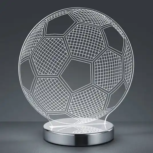 Akció Ball 3D hologram asztali lámpa - vált. fényszín