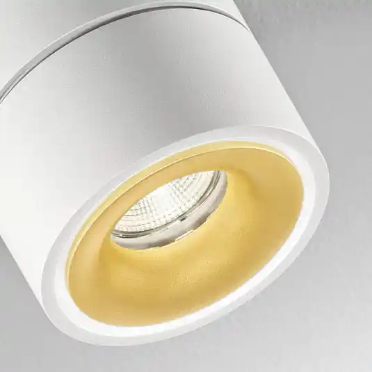 Legkelendőbb Egger DLS LED reflektor Clippo Duo, fehér-arany, 3,000K