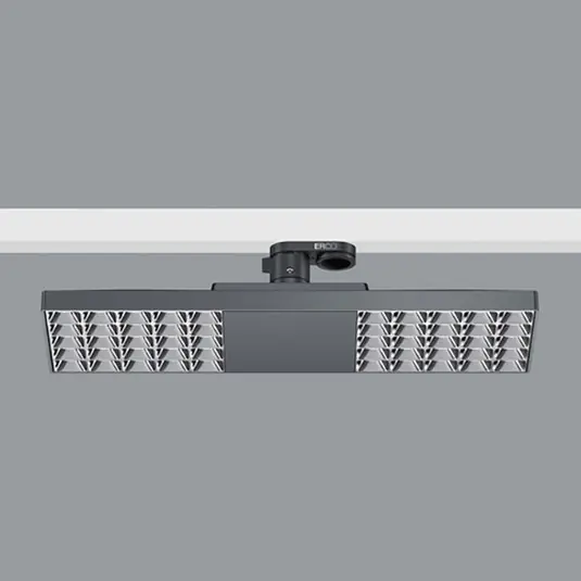 Azonnali szállítás ERCO Jilly 230V BT 15W extra széles 830 fek./ezüst