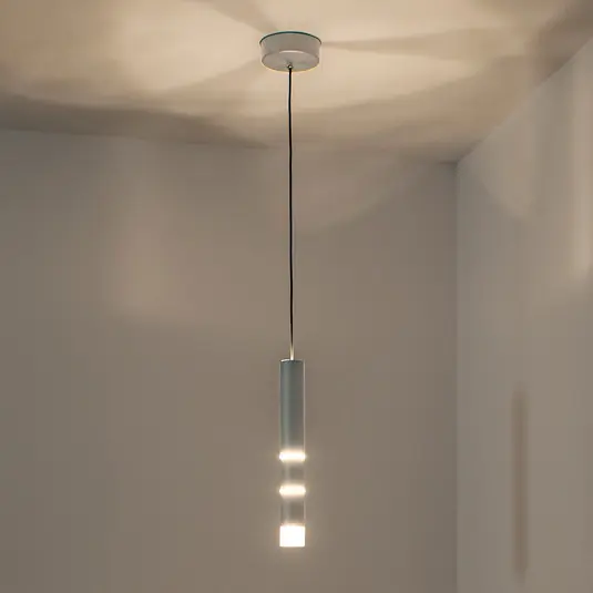Kihagyhatatlan ajánlat PURE Vega LED lógó világítás, hengeres, alumínium