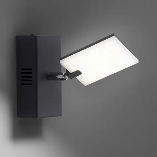 Akció PURE Mira LED fali lámpa távirányító CCT, fekete