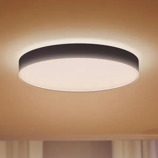 Philips Hue Enrave LED mennyezeti lámpa 55.1cm fekete Alacsony ár
