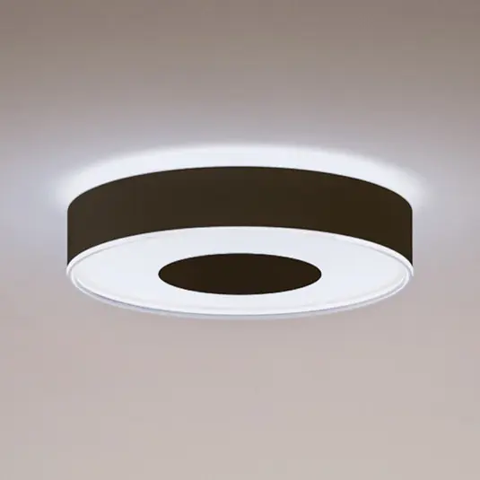 Kedvezményes ár Philips Hue Infuse LED mennyezeti világítás, 38,1 cm, fekete, dimmelhető