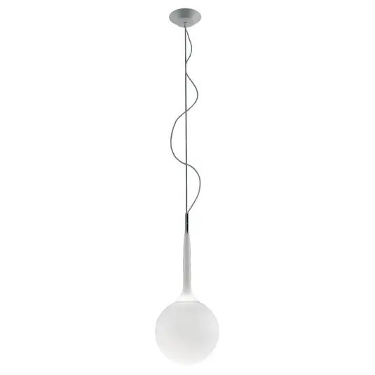 Artemide Castore függőlámpa üvegből, Ø 25cm Prémium