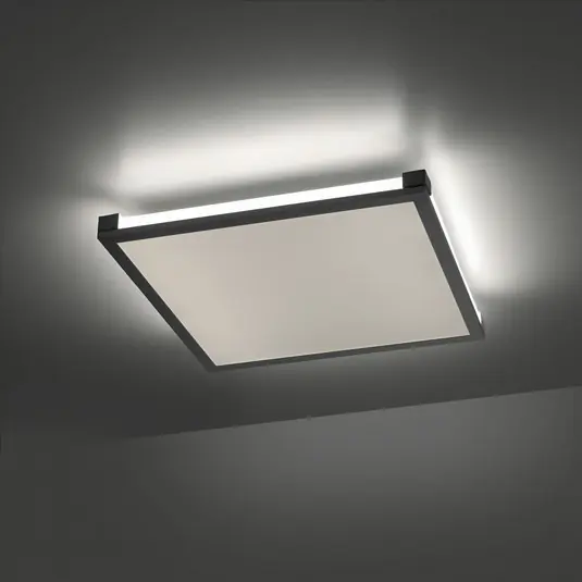 Expressz szállítás LED mennyezeti lámpa Mario 45x45cm, szabá., RGBW
