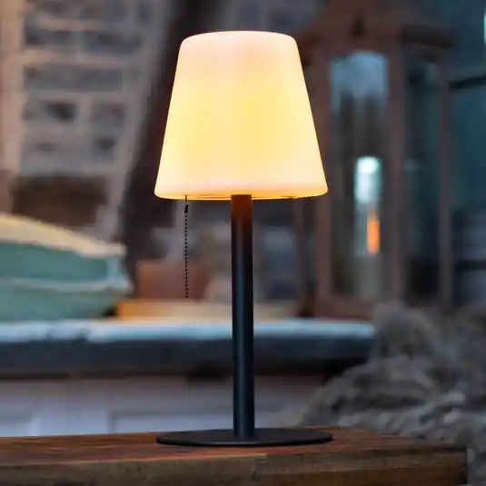 Legkelendőbb Keno LED asztali lámpa földbesz. húzókapcsoló,akku
