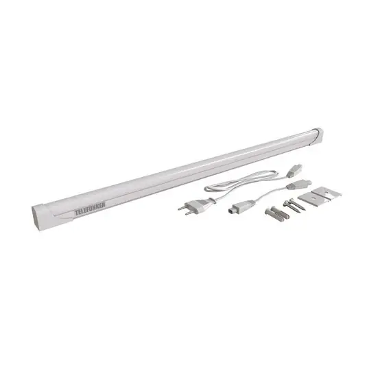 LED-es szekrény alatti lámpa Hebe, fehér, hossza 57 cm Akciós ár