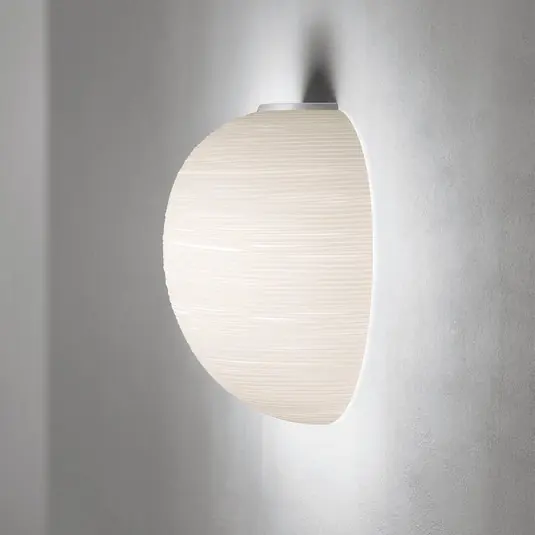 Utolsó esély Foscarini Rituals XL félig fali lámpa, fehér