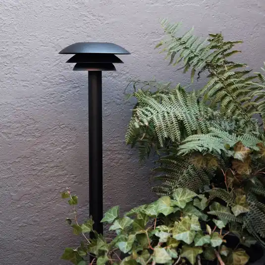 Alacsony ár Dyberg Larsen DL20 kültéri poller fekete Ø 20cm