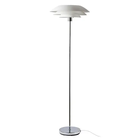 Alacsony ár Dyberg Larsen DL45 állólámpa fém Ø 45 cm, fehér