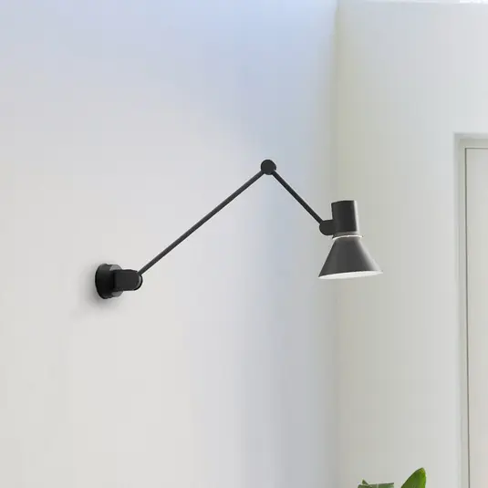 Vásárlói kedvenc Anglepoise type 80 W3 fali lámpa, matt fekete