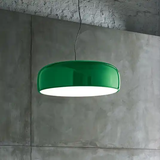 Vásárlói kedvenc FLOS Smithfield S Pro DALI LED függő lámpa, zöld