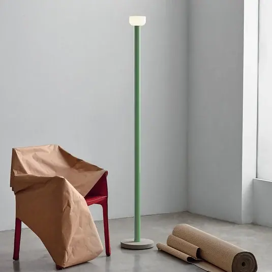 Végkiárusítás FLOS Bellhop LED állólámpa, zöld