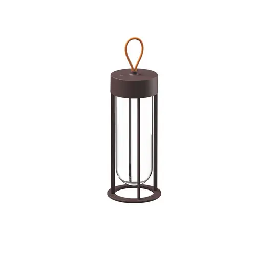 Ne maradj le FLOS In Vitro Unplugged LED lámpa barna 2700K