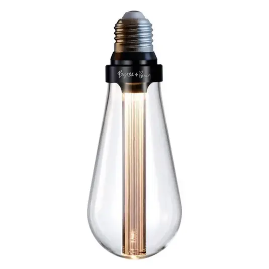 Biztonságos fizetés Buster + Punch LED izzó E27 2W dimm. kristály