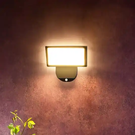 Szuper ajánlat LED kültéri fali lámpa Alkes L érzékelővel, 30 cm-es