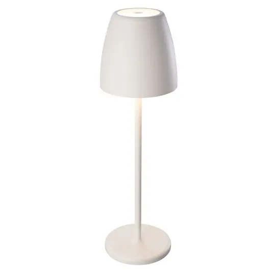 Megatron Tavola LED akkus asztali lámpa, fehér Outlet