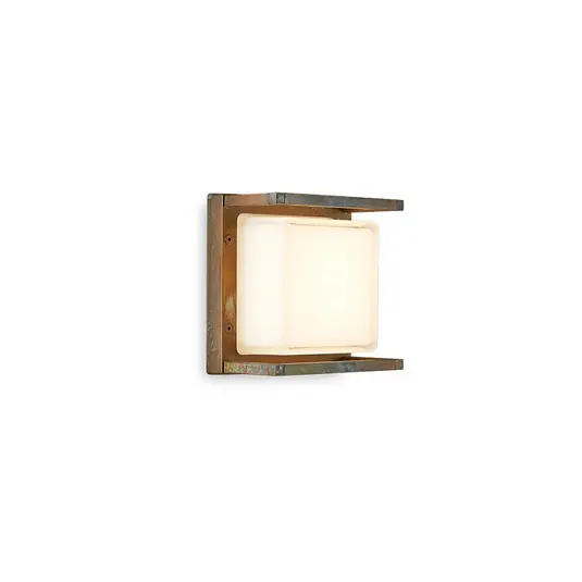 Ajánlat LED kültéri falilámpa Ice Cubic 3405, antik s.réz