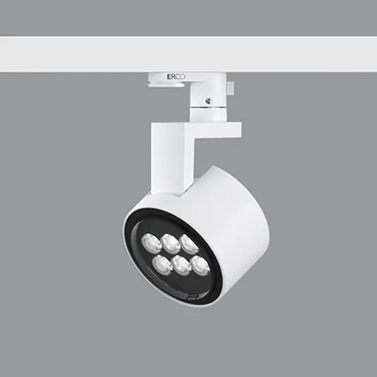 Alacsony ár ERCO Parscan 230V radiátor 12W Spot 940 fehér