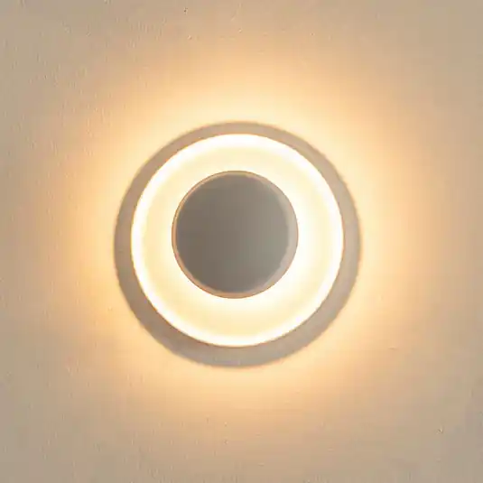 Vibia Top LED fali világítás Ø 17 cm fehér Azonnali szállítás