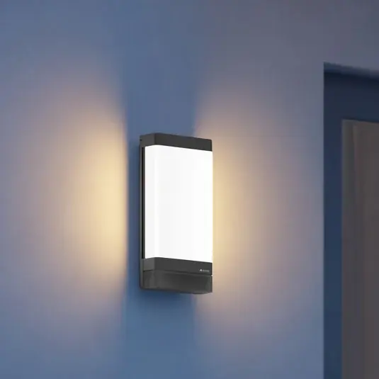 Biztonságos fizetés STEINEL Smart LED kültéri falilámpa L 271 DIGI SC érzékelővel, IP44