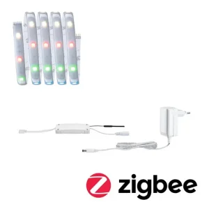 Gyors kiszállítás Paulmann MaxLED 250 alapkészlet IP44 RGBW ZigBee 1.5m