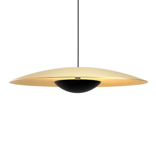 Csak ma MARSET Ginger LED függő világítás, Triac Ø42cm sárgaréz