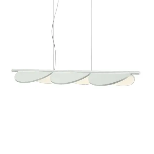 Szuper akció FLOS Almendra lineáris LED függőlámpa 3 égő fehér
