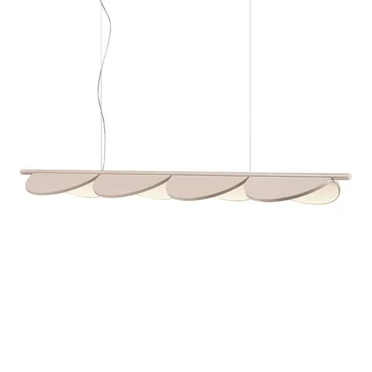 Kedvezményes ár FLOS Almendra Linear LED függő 4 égő rózsaszín
