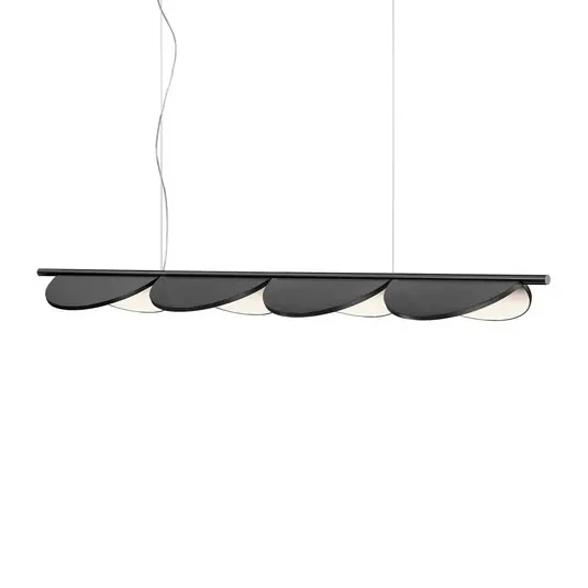 FLOS Almendra Linear LED függő 4 égő antracit Szuper akció