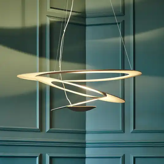Árengedmény Artemide Pirce Micro LED lógó lámpa arany 3 000 K