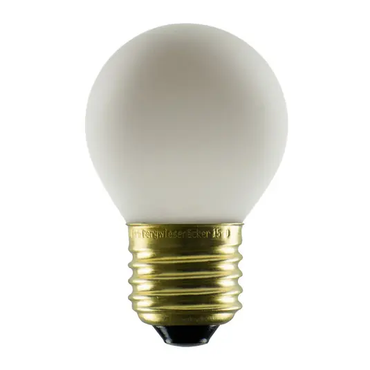 Végkiárusítás SEGULA LED lámpa 24V DC E27 3W 922 Golf gömb matt tompított