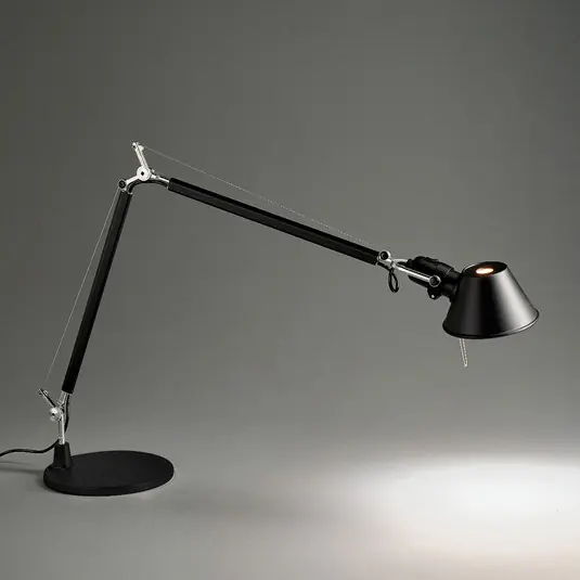 Artemide Tolomeo asztali lámpa, E27, fekete Gyors szállítás
