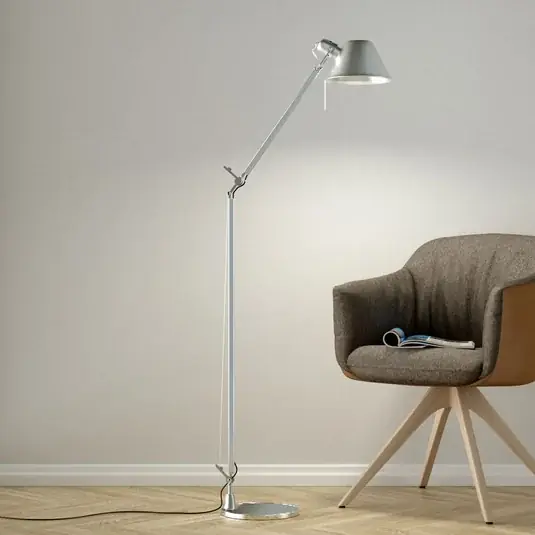 Artemide Tolomeo Lettura állólámpa, alumínium Árengedmény