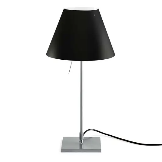 Luceplan Costanzina asztali lámpa alu, fekete Ajánlat