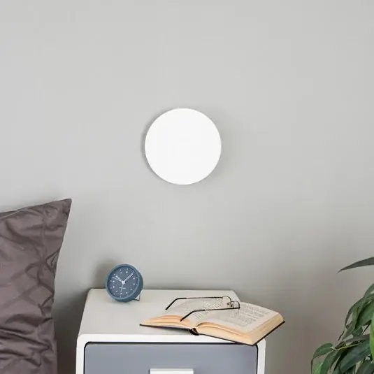 Vásárlói kedvenc Lunia New fali világítás, fehér, Ø 20 cm