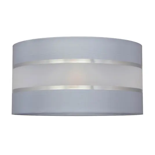 Lámpabúra Helen E27 Ø40/magasság 20 cm szürke/ezüst Outlet