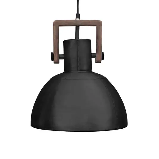 PR Home Ashby Single lógó lámpa Ø29cm fekete-cink Szuper ajánlat