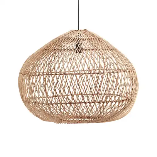 PR Home kültéri függőlámpa Karen Outdoor, natúr, Ø 70 cm Prémium