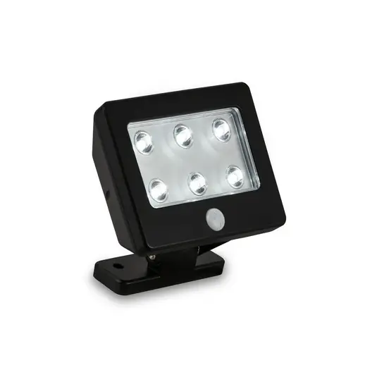 LED kültéri spot Kollig érzékelővel, IP54, fekete Szuper ajánlat