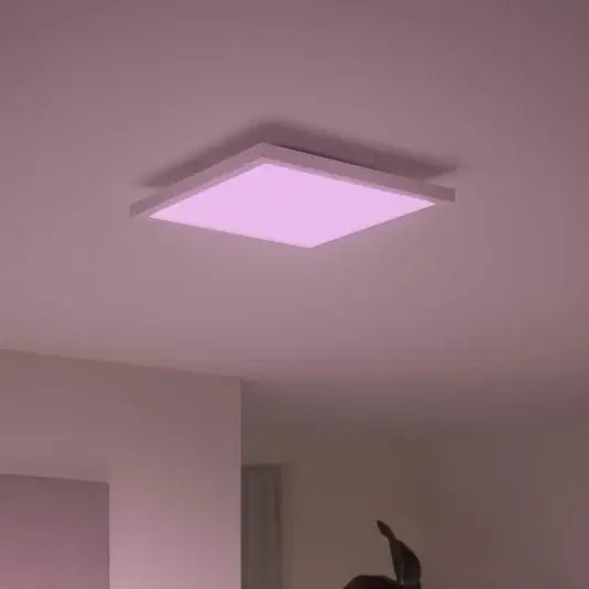 Ne maradj le Philips Hue White&Color Surimu panel fehér 30x30cm
