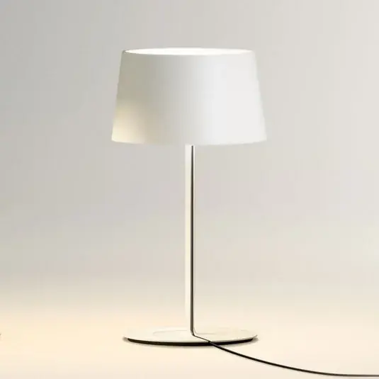 Biztonságos fizetés Vibia Warm 4896 asztali világítás, Ø 22 cm, fehér
