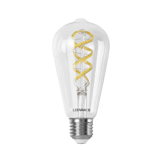 LEDVANCE SMART+ WiFi E27 4,8W Edison átlátszó RGB Utolsó esély