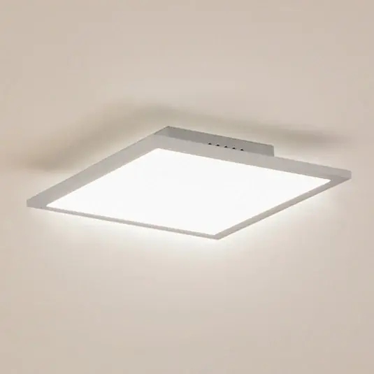 Újdonság Lindby LED panel Enhife, fehér, 30 x 30 cm, fém, 4,000 K
