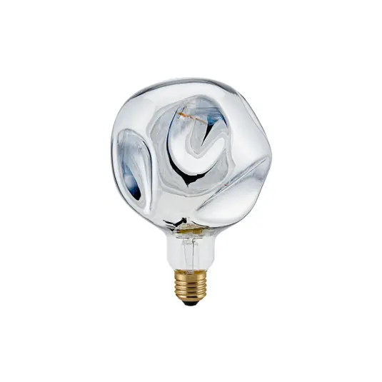 LED izzó Giant Ball E27 4W 918 dim ezüst-metál. Csak ma