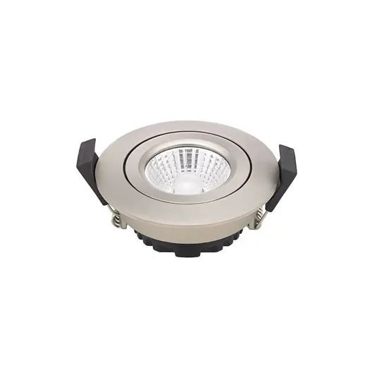 Ajánlat LED mennyezeti süllyesztett spot Diled, Ø 8,5 cm, 6 W, 3.000 K, acél