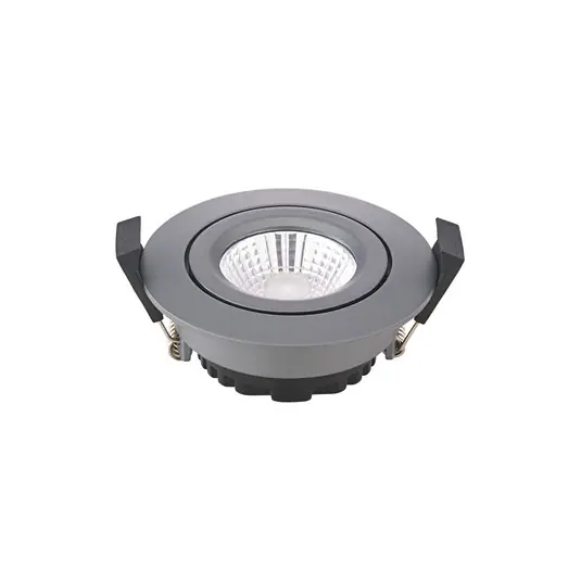 LED mennyezetbe süllyesztett spot Diled, Ø 8,5cm 6W Dim-To-Warm antracit Rendeld meg most